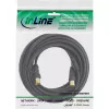 InLine antenos kabelis 2x ekranuotas >85dB juodas 2m