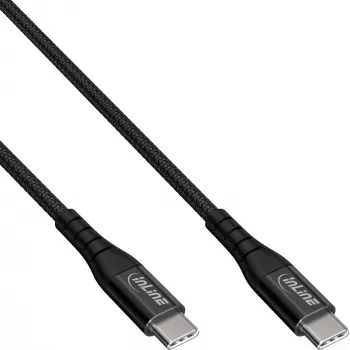 InLine USB 2.0 laidas, USB-C kištukas/kištukas 100W greitojo įkrovimo laidas, 2 m