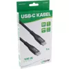 InLine USB 2.0 laidas, USB-C kištukas/kištukas 100W greitojo įkrovimo laidas, 2 m