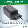 InLine USB maitinimo šaltinis, įkroviklis, USB-A + USB Type-C, 33W, PD + QC