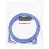 InLine Patch laidas dviem žemyn nukreiptais kampiniais RJ-45, S/FTP (PiMf), Kat.6, PVC, mėlynas, 1,6 m