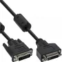 InLine DVI-D kabelis 24+1 M/F, Dual Link, 2 ferito gnybtai, 5 m