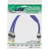 InLine RCA Y-Cable Premium 1x RCA lizdas / 2x RCA kištukas, auksuoti kontaktai, 0,25 m