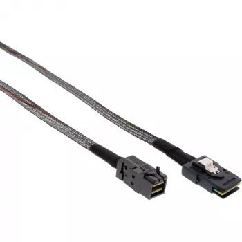 InLine Mini SAS HD kabelis SFF-8643 į SFF-8087 su šoniniu ryšiu 0,5 m