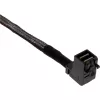 InLine Mini SAS HD kabelis, SFF-8643 kampuotas į 4x SFF-8482 su maitinimu, 0,5 m