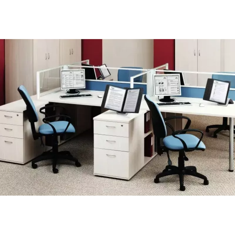 Durable Sherpa Style Table 10 dokumentų stovas besisukantis, 10 A4 plokščių