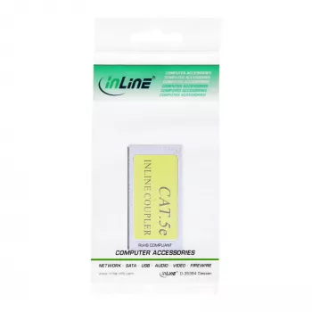 InLine Cat.5e kryžminis adapteris tiesioginis kryžminimui 2x RJ45 kištukas ekranuotas