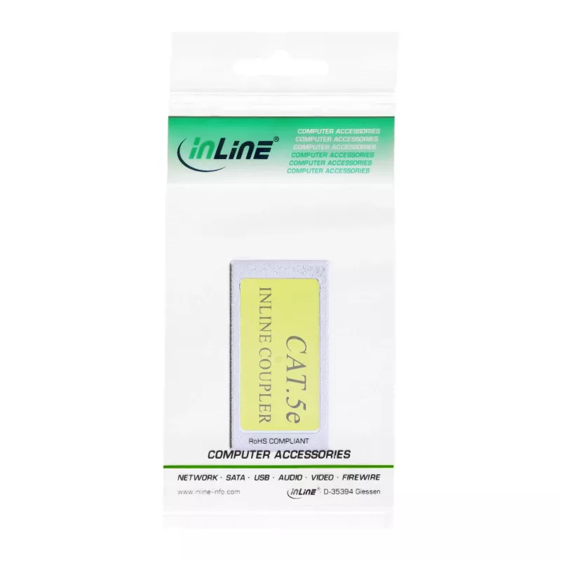 InLine Cat.5e kryžminis adapteris tiesioginis kryžminimui 2x RJ45 kištukas ekranuotas