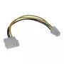 InLine maitinimo laido adapteris 5,25 colio / 4 kontaktų 12V 0,20 m
