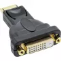 InLine DisplayPort adapteris DisplayPort kištukas į DVI-D 24+1 lizdas juodas
