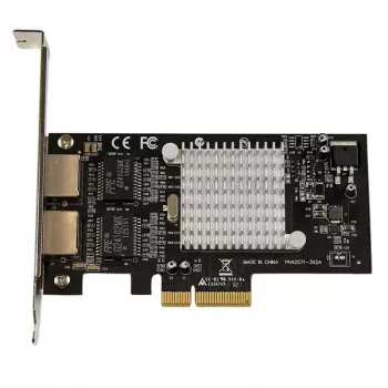„StarTech.com“ dviejų prievadų PCI Express (PCIe x4) Gigabitinio Ethernet serverio adapterio tinklo plokštė su Intel i350 NIC