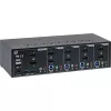 KVM jungiklis InLine 63654I 4 prievadų dviejų monitorių DP 1.2 4K USB 3.0 garsas