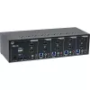 InLine KVM Desktop Switch 62654I 4 prievadų dviejų monitorių HDMI 4K USB 3.0 Garsas