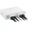 InLine 62614I KVM jungiklis, 2 prievadai, USB-C + HDMI į HDMI, 4K, su garsu, integruotais kabeliais