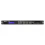 QNAP QGD-1600 valdomas Gigabit Ethernet (10/100/1000) jungiklis 1U, juodas, pilkas