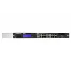 QNAP QGD-1600 valdomas Gigabit Ethernet (10/100/1000) jungiklis 1U, juodas, pilkas