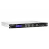 QNAP QGD-1600 valdomas Gigabit Ethernet (10/100/1000) jungiklis 1U, juodas, pilkas