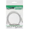 InLine USB 2.0 laidas Type A kištukas / B kištukas, permatomas, 0,3 m