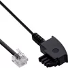 InLine ADSL skirstytuvas kabelis TAE-F vokiškas / 6P2C DEC kištukas 15 m