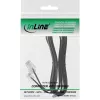 InLine modulinis kabelis RJ45 8P4C / RJ11 6P4C vyriškas/vyriškas 3 m