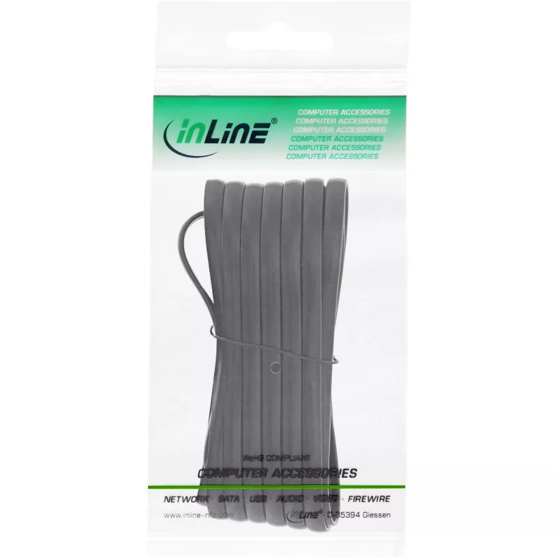 InLine Modular Cable RJ12 kištukas / kištukas 6P6C 3m