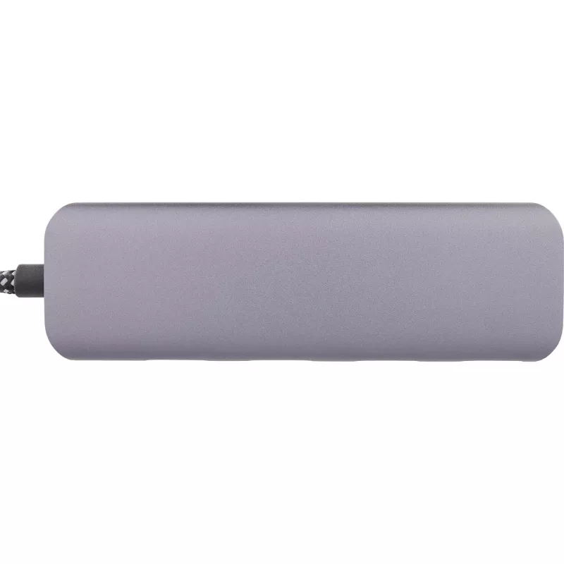 InLine USB 3.2 šakotuvas, USB-C į 4x USB-A 10 Gb/s, aliuminis, pilka