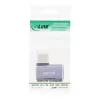 InLine USB4 adapteris, USB-C (kištukas) / USB-C (lizdas), dešinysis/kairysis kampinis, aliuminis, pilkas