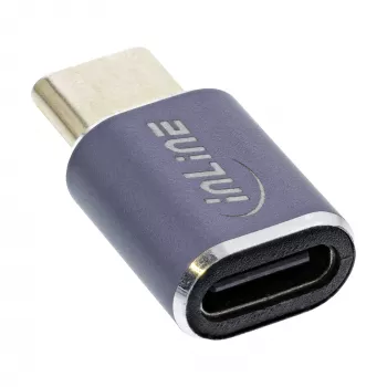 InLine USB4 adapteris USB-C kištukas / lizdas aliuminis pilkas 35900A