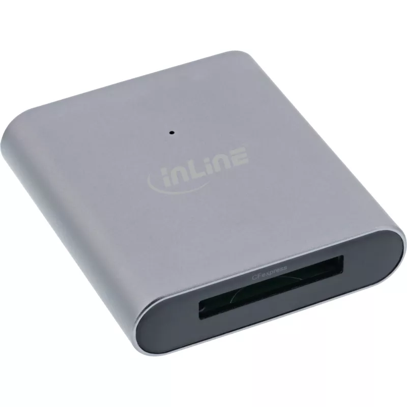 InLine kortelių skaitytuvas USB 3.2 USB-C arba USB-A, skirtas CFexpress tipo B kortelėms