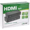 InLine HDMI jungiklis, 3 prievadai, 4K2K@60Hz, HDCP 2.2