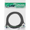 InLine šarvuotas pataisos kabelis Cat.6A U/FTP, 2 m, juodas