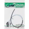 InLine Slim SAS kabelis, SFF-8654 į 4x SATA 7-pin, 12Gb/s, 0,5m