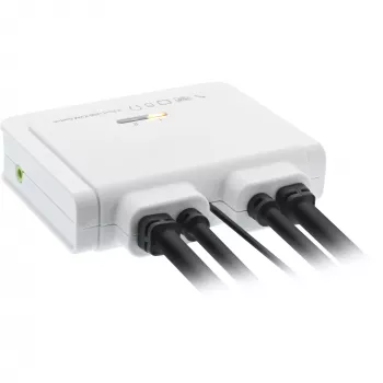 InLine 62613I 2 prievadų HDMI KVM jungiklis, 4K, USB, garsas