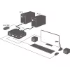 InLine 62613I 2 prievadų HDMI KVM jungiklis, 4K, USB, garsas