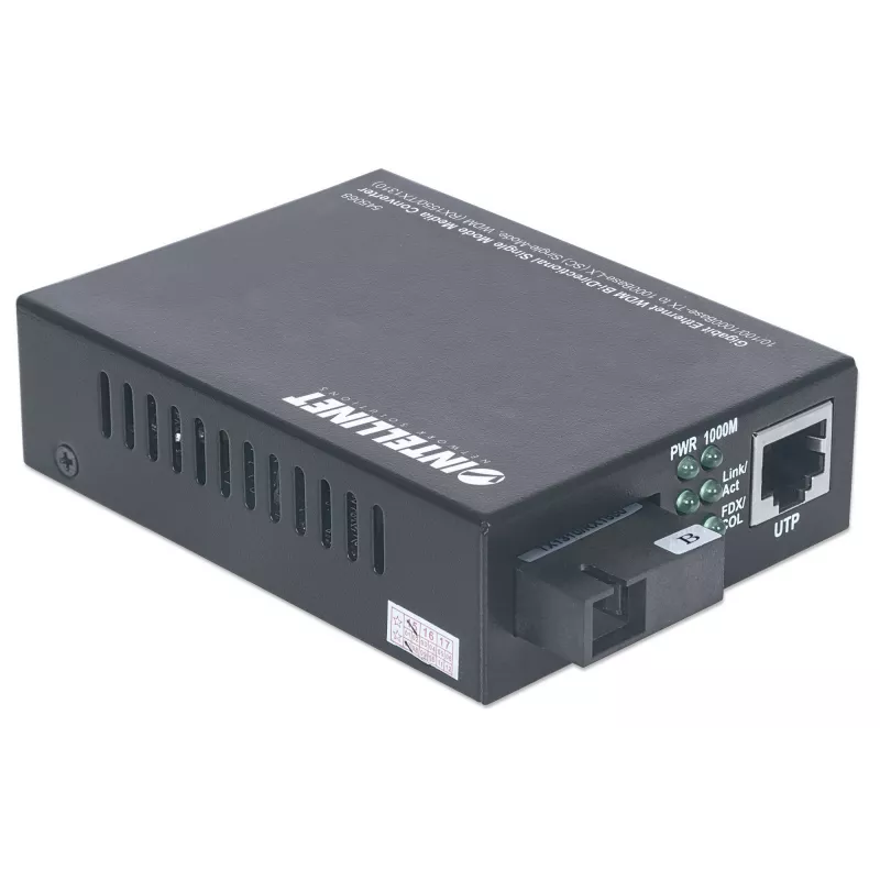 Medijos keitiklis Intellinet Gigabit Ethernet WDM Bi-Direkcinis 545068
