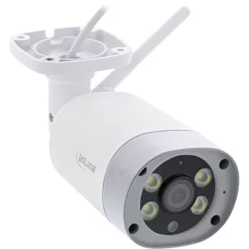 InLine ultragarsinis difuzorius su aplinkos apšvietimu, suderinamas su Google Home ir Amazon Alexa