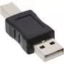 USB 2.0 adapteris, tipas A kištukas / tipas B kištukas, InLine 33443A