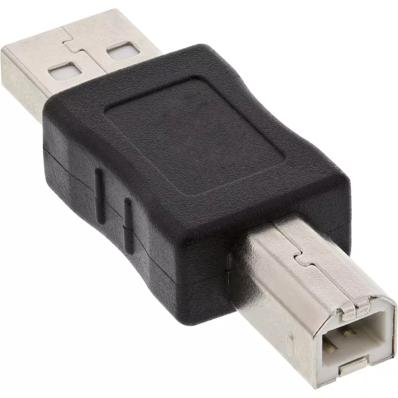 USB 2.0 adapteris, tipas A kištukas / tipas B kištukas, InLine 33443A