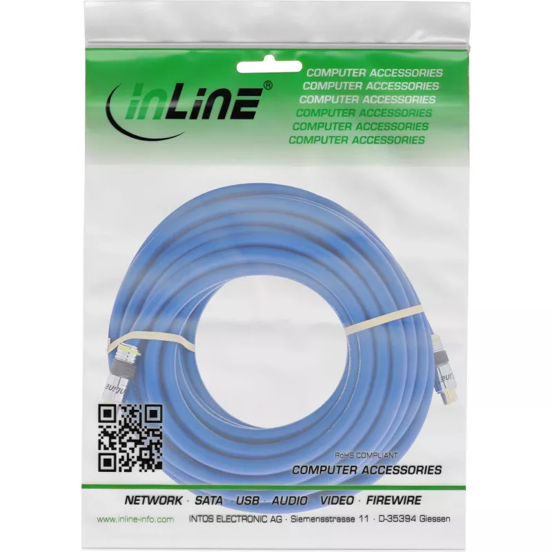 InLine S-VHS vaizdo kabelis Premium 4 pin mini DIN kištukas / kištukas, auksuoti kontaktai, 10 m