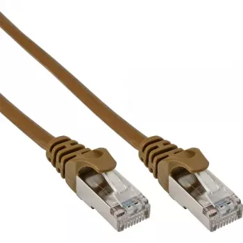 InLine Patch Laidas SF/UTP Cat.5e rudas 0,3 m