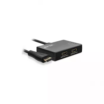 InLine HDMI skirstytuvas 2 prievadai, 4K/60Hz, su USB maitinimo laidu, 0,5 m