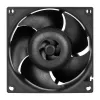 Ventiliatorius ARCTIC S8038-10K 80 mm 102 cfm Dvigubas rutulinis guolis Juodas