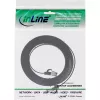 InLine Patch laidas plokščias, U/FTP, Cat.8.1, TPE be halogenų, juodas, 2m