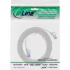 InLine Patch kabelis plokščias, U/FTP, Cat.6A, TPE halogen-free, baltas, 3 m