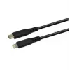 Laidas Terratec CHARGE CL2 USB-C – Lightning 2 m juodas