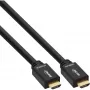 InLine High Speed HDMI laidas su Ethernet, aktyvus, M/M, juodas, paauksuoti kontaktai, 40m