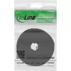 InLine tvirtinimo juostelė su lipnia kilpa 16 mm juoda 10 m