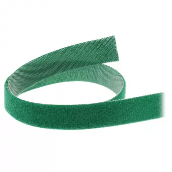 Kabelių raiščiai su lipnia juosta InLine Band 16 mm, 10 m, žalia
