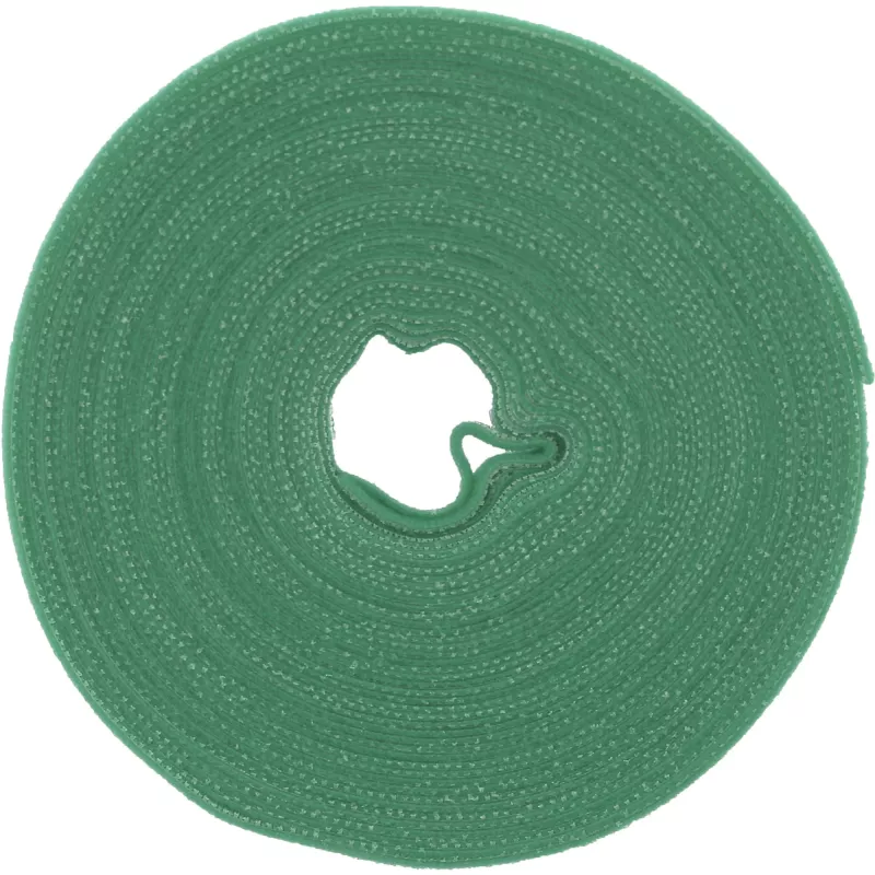 Kabelių raiščiai su lipnia juosta InLine Band 16 mm, 10 m, žalia