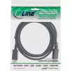 InLine DisplayPort 1.4 kabelis, 8K4K, juodas, auksuoti kontaktai, 0,5 m